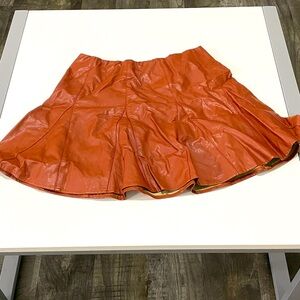 V ery J leather skirt